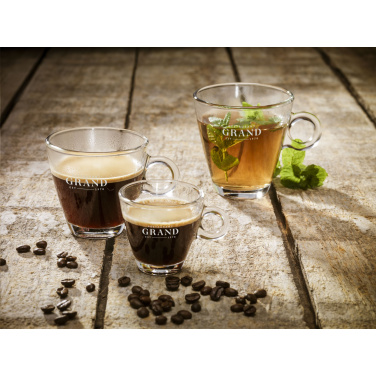 Logotrade advertising products photo of: Lugano Coffee Glass 230 ml