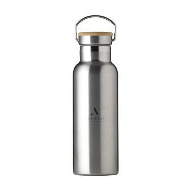 Logo trade business gift photo of: Nordvik RCS Recycled Steel 500 ml drinking bottle