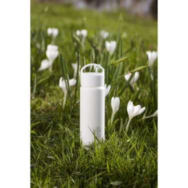 Logo trade promotional merchandise picture of: EcoBottle Slim 450 ml plant based - made in EU