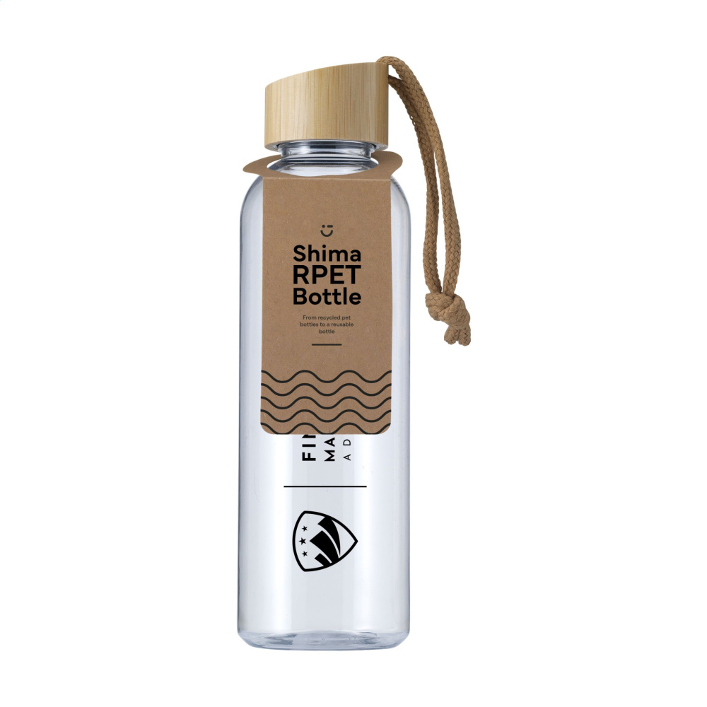 Logotrade promotional item picture of: Shima GRS RPET Bottle 680 ml water bottle