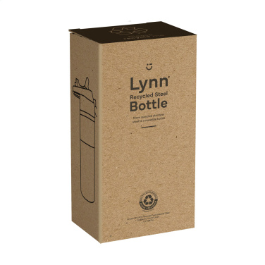 Logotrade promotional item image of: Lynn RCS Recycled Steel Bottle 500 ml