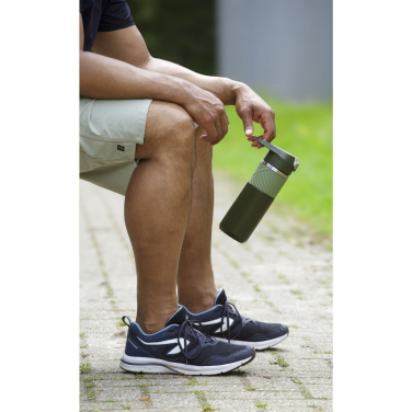 Logo trade promotional gifts image of: Lynn RCS Recycled Steel Bottle 500 ml