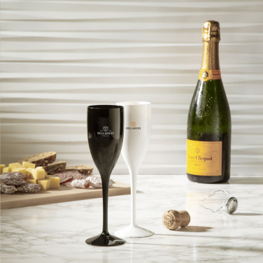 Logo trade promotional giveaways image of: Lunaire Reusable Champagne Glass 150 ml