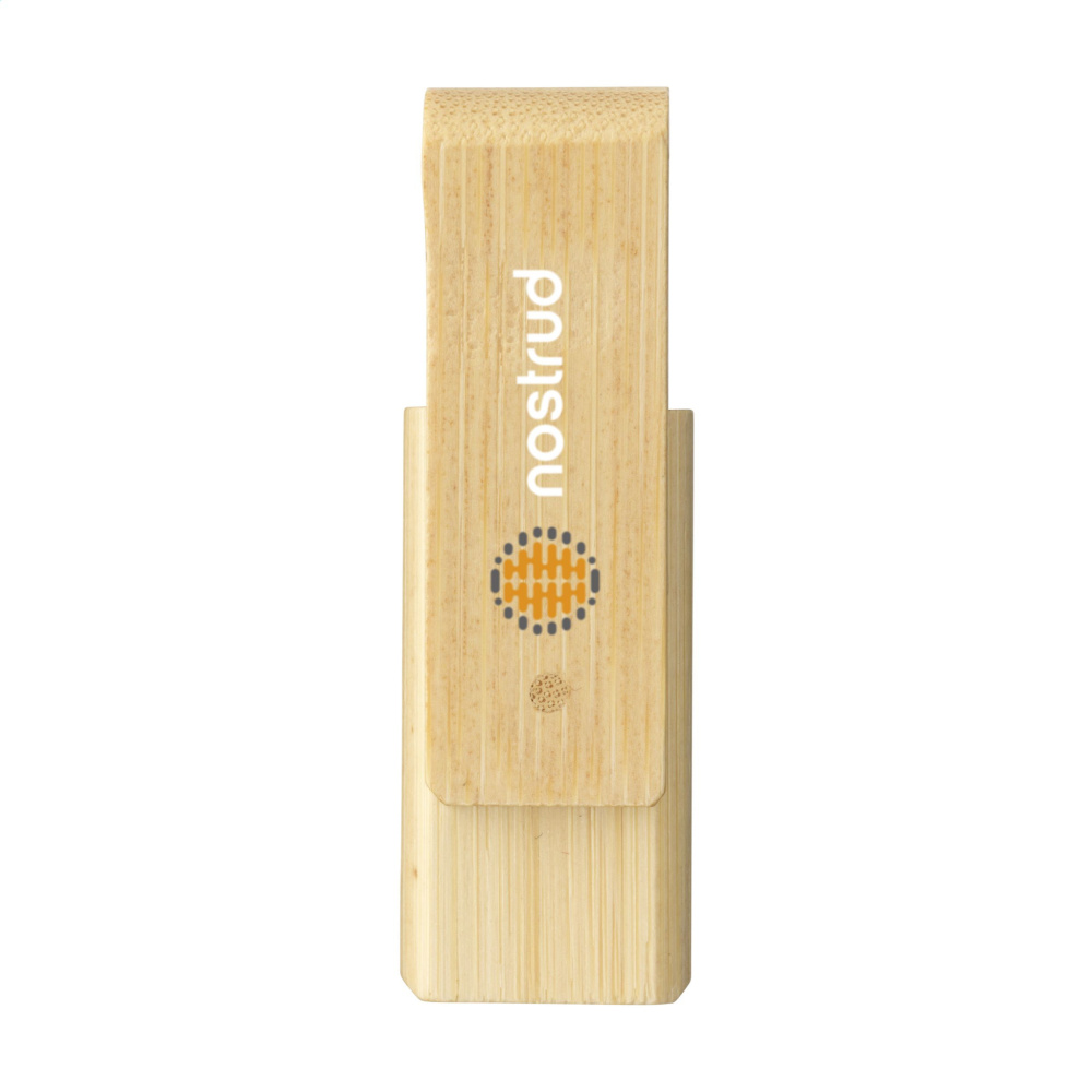 Logo trade promotional gift photo of: USB Waya Bamboo 16 GB