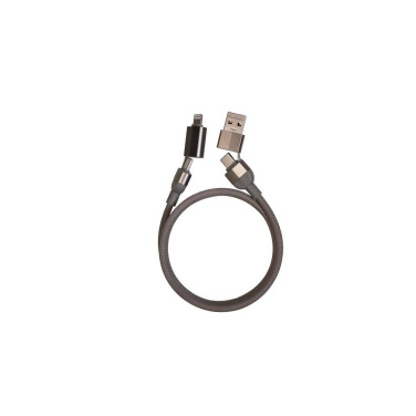 Logotrade business gift image of: Charging cable with data transfer DONNES Pierre Cardin