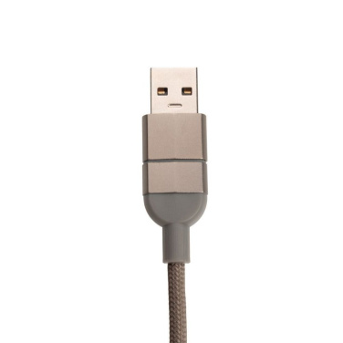 Logo trade promotional gifts picture of: Charging cable with data transfer DONNES Pierre Cardin