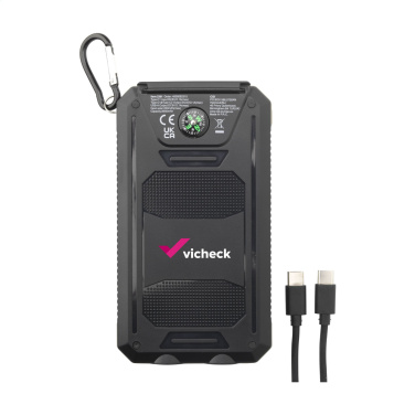 Logo trade promotional items image of: Trail RCS Solar Charger Compass 8000