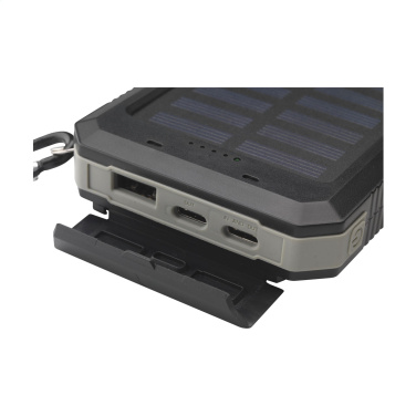 Logotrade promotional gift image of: Trail RCS Solar Charger Compass 8000