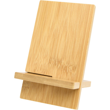 Logo trade advertising products picture of: Ceibo detachable bamboo phone stand