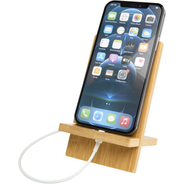 Logotrade promotional merchandise photo of: Ceibo detachable bamboo phone stand