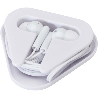 Logo trade promotional products picture of: Rebel earbuds with recycled plastic storage box