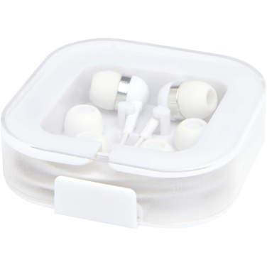 Logo trade corporate gifts picture of: Baekdu wired Type-C headset with recycled plastic storage box