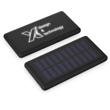 Logotrade advertising product image of: SCX.design P30 8000 mAh light-up solar power bank
