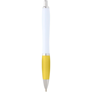 Logo trade promotional product photo of: Nash recycled plastic ballpoint pen (blue ink)