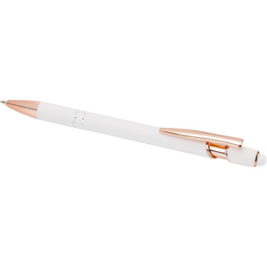 Logo trade promotional giveaways picture of: Nanna ballpoint pen with rose gold finish (blue ink)
