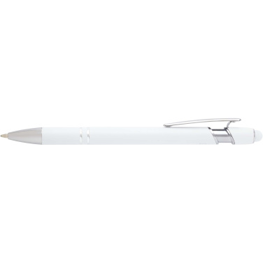 Logotrade business gift image of: Kish ballpoint pen with silver finish (blue ink)