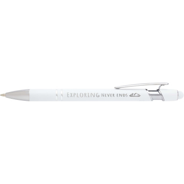 Logotrade promotional items photo of: Kish ballpoint pen with silver finish (blue ink)
