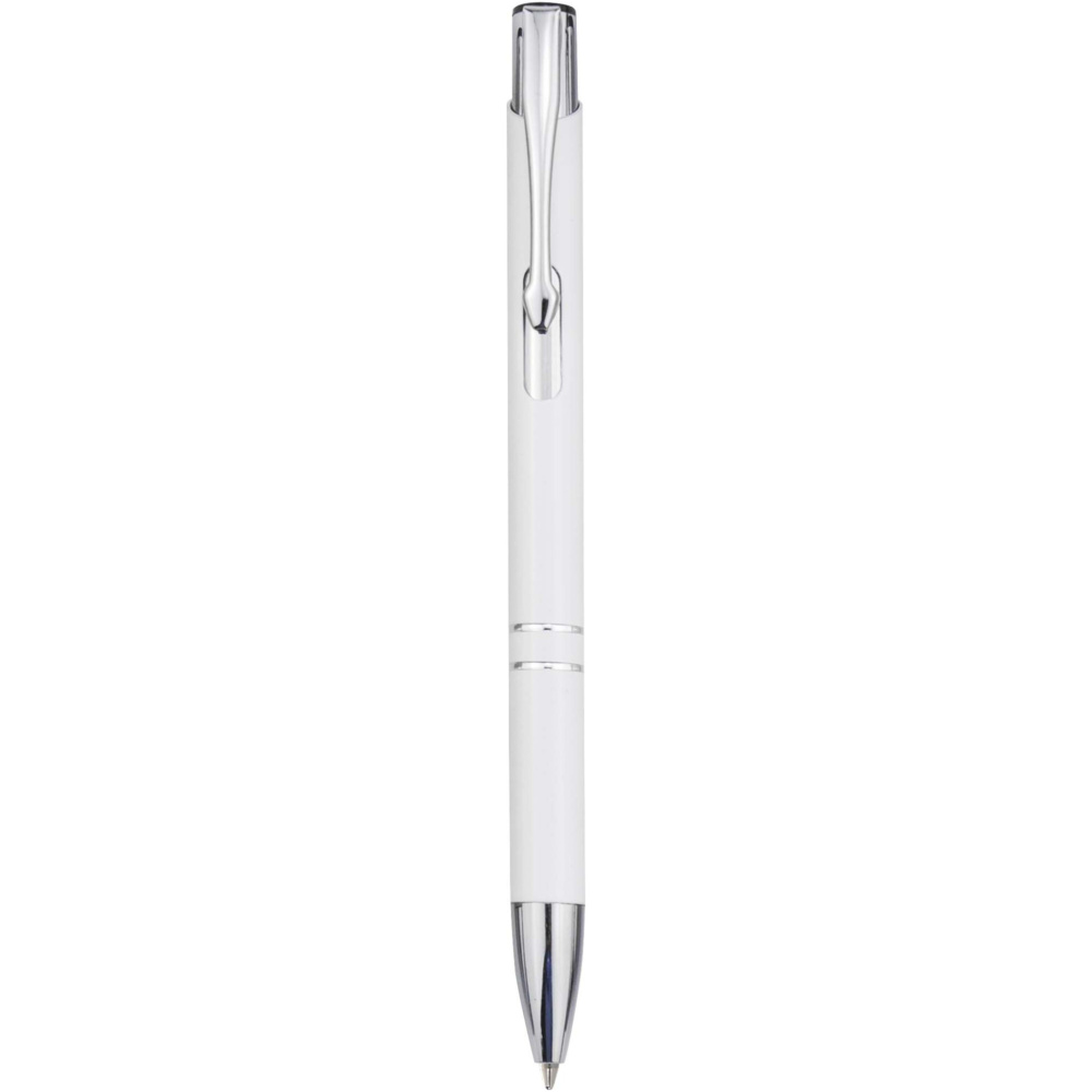 Logotrade promotional products photo of: Moneta recycled aluminium ballpoint pen (blue ink)