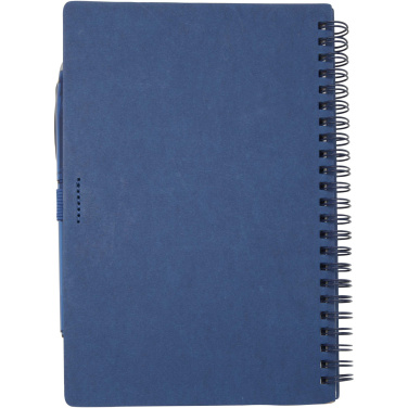 Logotrade advertising product image of: Slate reusable soft cover notebook and pen set (black ink)