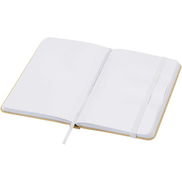 Logotrade advertising products photo of: Reed A6 recycled hard cover notebook with plain pages