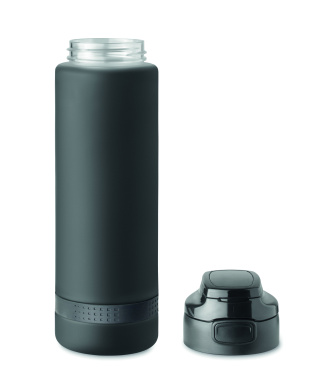 Logo trade promotional gift photo of: Sports water bottle RPET 1L