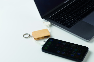 Logotrade corporate gifts photo of: Key ring charging cable