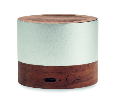 Logotrade promotional item picture of: Recycled aluminium speaker