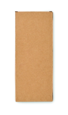 Logo trade promotional giveaways image of: 4 reusable glass straws