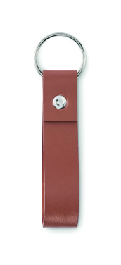 Logotrade business gifts photo of: PU loop key ring