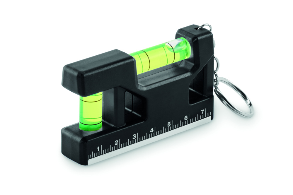 Logo trade promotional gifts image of: Magnetic level ABS key ring