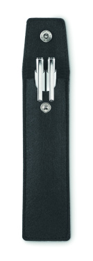 Logo trade promotional merchandise image of: RPET felt pencil case