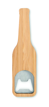 Logo trade promotional items picture of: Bamboo bottle opener