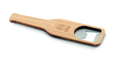 Logotrade business gift image of: Bamboo bottle opener