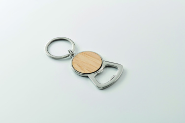 Logo trade promotional merchandise picture of: Recycled aluminium key ring