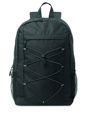 Logotrade corporate gift picture of: 600D RPET polyester backpack