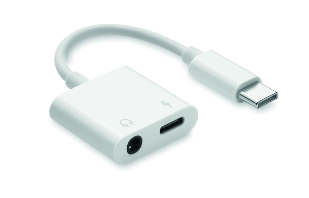 Logotrade promotional merchandise picture of: ABS jack audio splitter type C