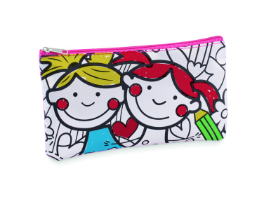 Logo trade promotional gift photo of: Pencil case with markers