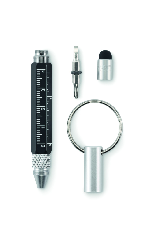 Logotrade promotional gift picture of: Key ring with twist action pen