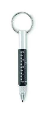 Logotrade promotional item image of: Key ring with twist action pen