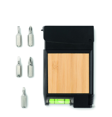 Logo trade promotional giveaways picture of: Multifunctional measuring tape