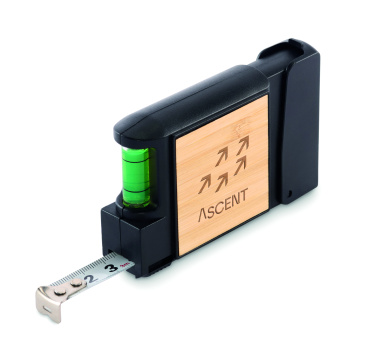 Logo trade promotional product photo of: Multifunctional measuring tape