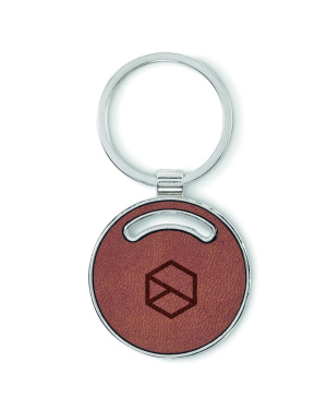 Logo trade promotional item photo of: Round shape key ring