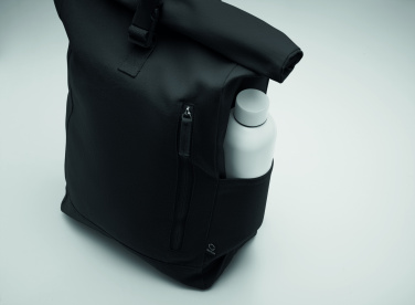 Logotrade promotional item image of: Roll top backpack 390 gr/m²