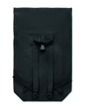 Logo trade advertising products picture of: Roll top backpack 390 gr/m²