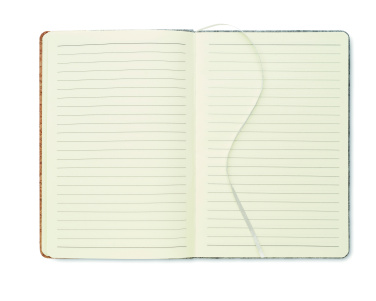 Logo trade promotional giveaway photo of: A5 RPET cork notebook
