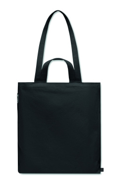 Logo trade promotional merchandise picture of: Recycled cotton shopping bag