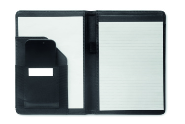 Logo trade promotional item photo of: A5 portfolio 300D RPET