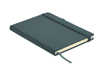 Logo trade promotional giveaway photo of: Recycled Leather A5 notebook