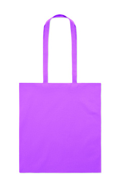 Logo trade promotional giveaways image of: 140 gr/m² cotton shopping bag