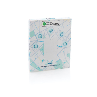 Logotrade promotional item picture of: Findcard RCS recycled plastic item finder card